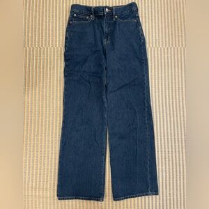 J. crew slim wide leg jeans